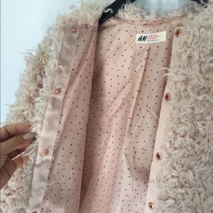 H&M Girls Teddy Coat